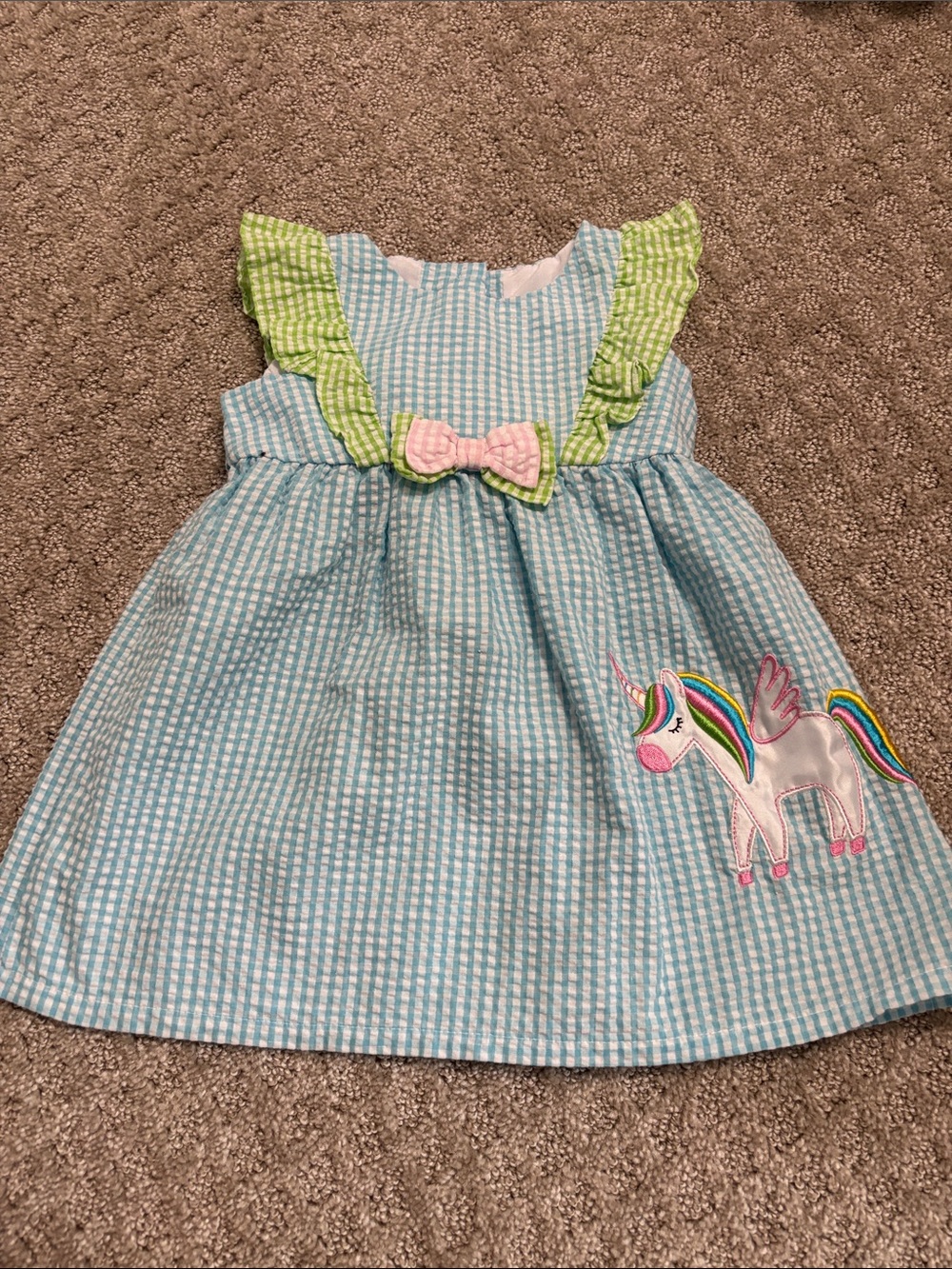 Rare Editions 18 month Unicorn Dress